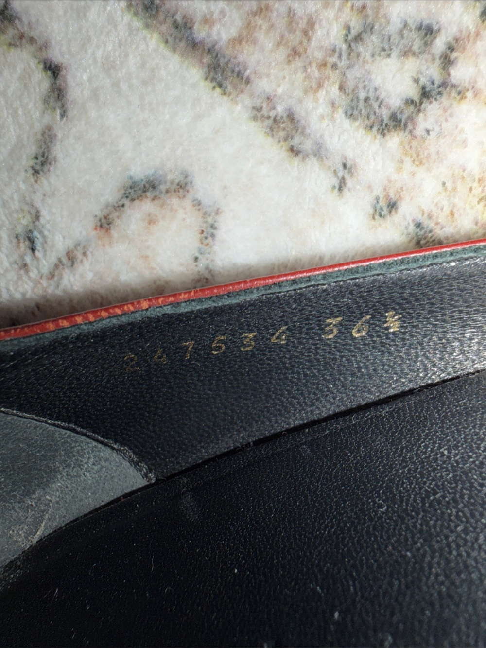 Gucci Women's Brick Red Leather Heels - Picture 9 of 9